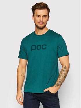 POC POC Marškinėliai 61602 Žalia Regular Fit