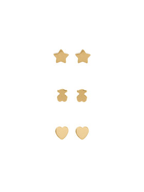 TOUS TOUS Auskaru komplekts Cool Joy 1003190300 Zelta