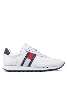 Tommy Jeans Tommy Jeans Sneakers Leather Runner EM0EM00898 Bianco