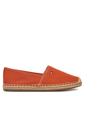 Tommy Hilfiger Tommy Hilfiger Espadrilky Flag Canvas Espadrille FW0FW08541 Červená