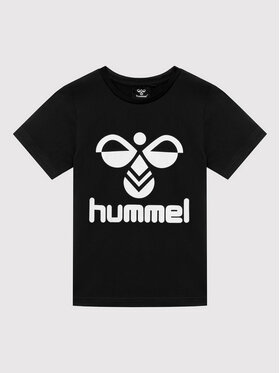 Hummel Hummel Тишърт Tres 213851 Черен Regular Fit