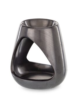 MIAhome MIAhome Kominek zapachowy ceramiczny 10x9x9 cm SISSAL Srebrny