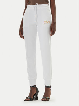 Versace Jeans Versace Jeans Teplákové nohavice 80HAAT01 Biela Regular Fit