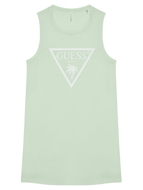 Guess Guess Rochie de zi J4GK35 JA914 Verde Regular Fit