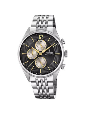 Festina Festina Zegarek F20285-A Srebrny