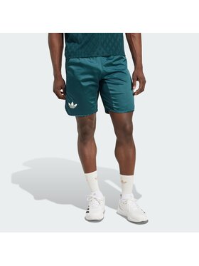 adidas adidas Spodnie materiałowe 151823 Zielony Regular Fit