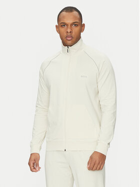 BOSS BOSS Pulóver Mix&Match 50515307 Fehér Regular Fit