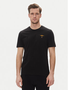 Aeronautica Militare Aeronautica Militare T-Shirt 251TS1580J372 Czarny Regular Fit