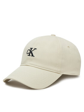 Calvin Klein Jeans Calvin Klein Jeans Бейсболка Embroidered Monogram Cap LV04K5024G Білий