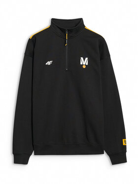 4F 4F Bluza TEAMWEAR Czarny Regular Fit