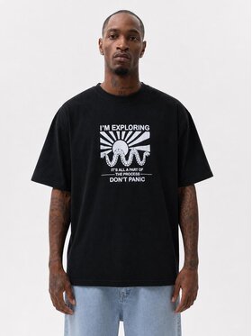 MyStars MyStars T-Shirt Exploring 132428 Czarny Regular Fit