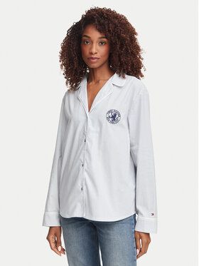 Tommy Hilfiger Tommy Hilfiger Košeľa UW0UW05764 Svetlo modrá Regular Fit