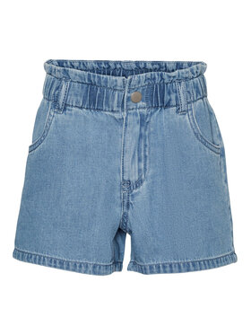 Vero Moda Girl Vero Moda Girl Bavlnené nohavice 10286434 Modrá Straight Fit