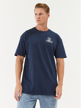 Vans Vans Тишърт Off The Wall Social Club Ss Tee VN0008S0 Син Classic Fit