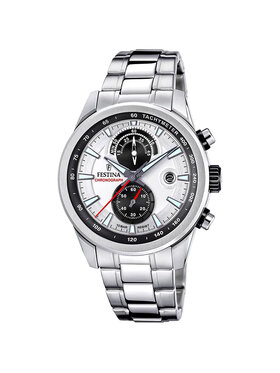 Festina Festina Zegarek F20694-1 Srebrny