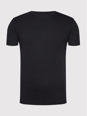 United Colors Of Benetton United Colors Of Benetton Póló 3U53J4231 Fekete Regular Fit