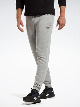 Reebok Reebok Sportinės kelnės Reebok Identity French Terry Joggers HZ8785 Pilka Regular Fit