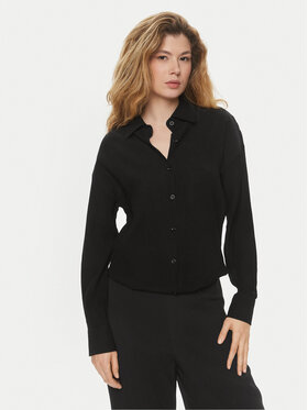 Brave Soul Brave Soul Πουκάμισο LSH-573KENDALL Μαύρο Straight Fit
