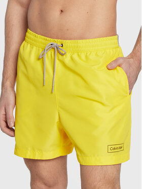 Calvin Klein Swimwear Calvin Klein Swimwear Úszónadrág KM0KM00787 Sárga Regular Fit