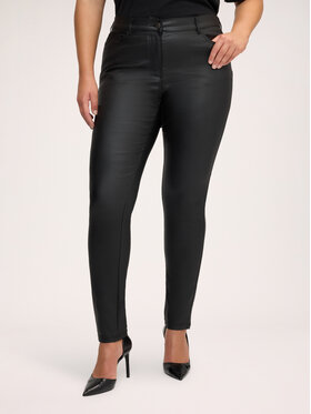 Fiorella Rubino Fiorella Rubino Spodnie materiałowe P726T005432N033 Czarny Regular Fit
