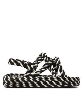 Bohonomad Bohonomad Sandalen Bodrum Platform BOD.0120.PRS Schwarz