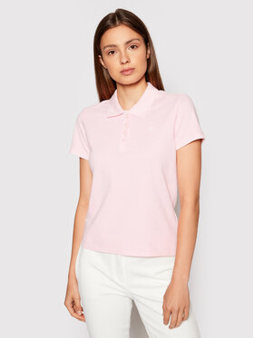 Guess Guess Polohemd Logo Pique W1YP38 RAQS0 Rosa Regular Fit