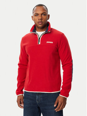 Napapijri Napapijri Polar T-Dergana NP0A88UZ Czerwony ciemny Regular Fit