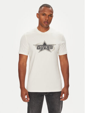 Guess Guess T-Shirt Z5YI02 I3Z14 Λευκό Regular Fit