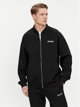 Hugo Hugo Bluza 50509978 Czarny Oversize