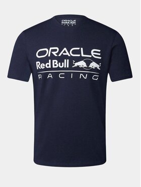 Red Bull Racing Red Bull Racing T-Shirt Essential Granatowy Regular Fit