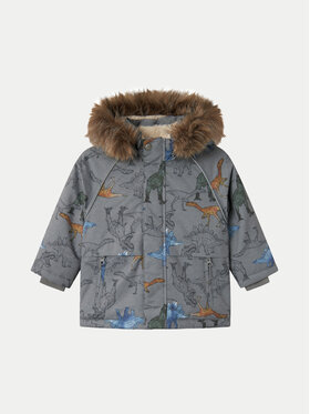 NAME IT NAME IT Зимова куртка 13230589 Сірий Regular Fit
