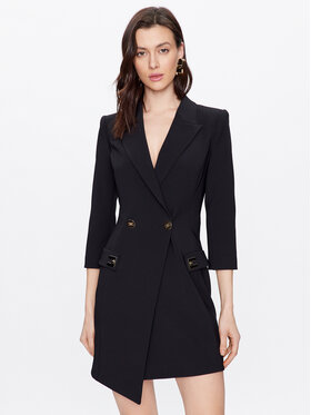 Elisabetta Franchi Elisabetta Franchi Коктейльна сукня AB-331-31E2-V500 Чорний Regular Fit