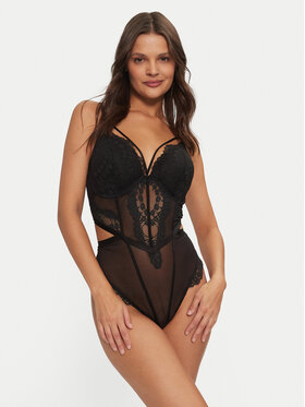 Hunkemöller Hunkemöller Bodi Daisy 206242 Must