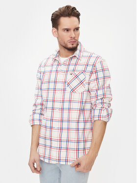 Tommy Jeans Tommy Jeans Риза DM0DM17253 Бежов Classic Fit