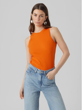 Vero Moda Vero Moda Top Lavender 10275519 Oranžová Slim Fit