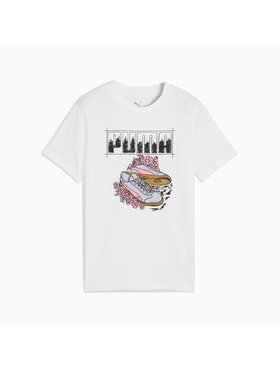 Puma Puma T-Shirt 688496 Biały Regular Fit