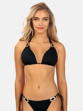 Miss Lou Miss Lou Góra od bikini Zoe Black Angel G-ML012 Czarny