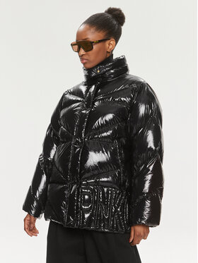 PINKO PINKO Μπουφάν χειμωνιάτικο Cluster 101695 A11L Μαύρο Regular Fit