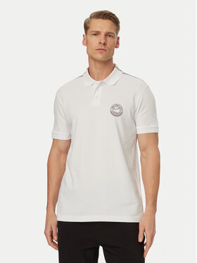BOSS BOSS Tricou polo Open 50560261 Alb Regular Fit