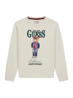 Guess Kids Guess Kids Bluza 178371 Beżowy Classic Fit
