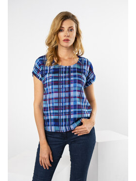 QUIOSQUE QUIOSQUE Halenka 22-TK-204 Modrá Regular Fit