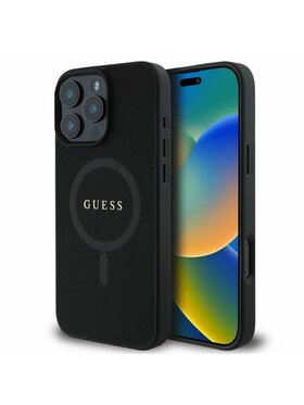 Guess Guess Etui na telefon Apple iPhone 16 Pro Czarny