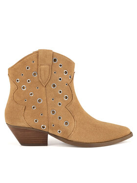 Badura Badura Cizme și botine cowboy ORCHID-V365-C-191-1 Bej