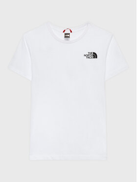 The North Face The North Face T-shirt Simple Dome NF0A82EA Blanc Regular Fit