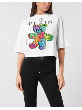 PHILIPP PLEIN PHILIPP PLEIN T-Shirt 25627 Biały Regular Fit