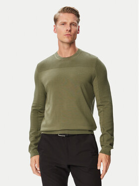 BOSS BOSS Pullover Momentum-X CN 50547507 Khakifarben Regular Fit