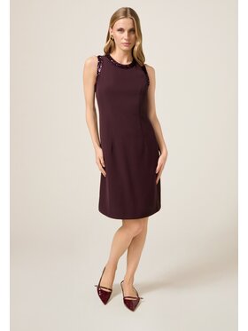 Oltre Oltre Vestito da giorno 7029R005035N036 Bordeaux Slim Fit