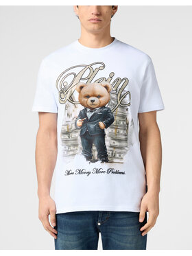 PHILIPP PLEIN PHILIPP PLEIN T-Shirt 29886 Bílá Regular Fit