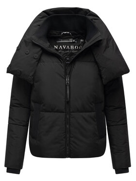 Navahoo Navahoo Kurtka zimowa Traumelfe Czarny Regular Fit