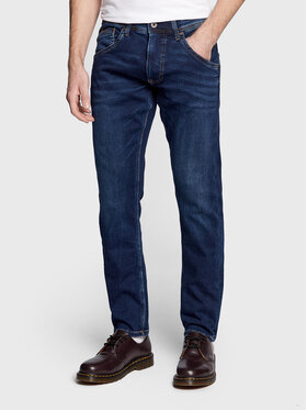 Pepe Jeans Pepe Jeans Jeansy Track PM206328 Granatowy Regular Fit